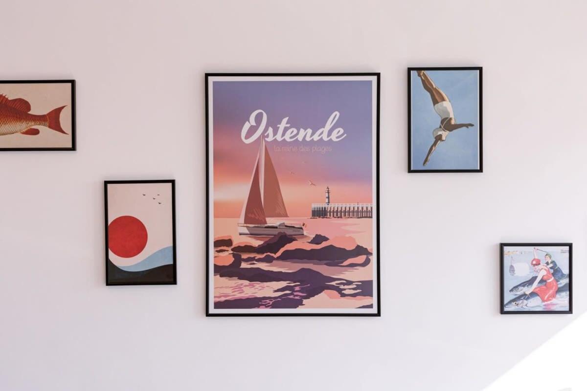 אוסטנדה Huswell - Lovely, Sunny Flat Just Near The Beach And The Sea מראה חיצוני תמונה