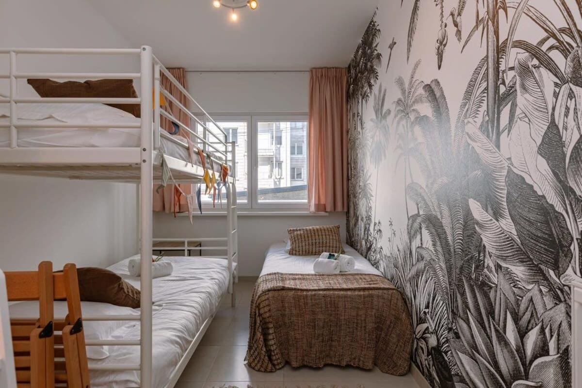 אוסטנדה Huswell - Lovely, Sunny Flat Just Near The Beach And The Sea מראה חיצוני תמונה