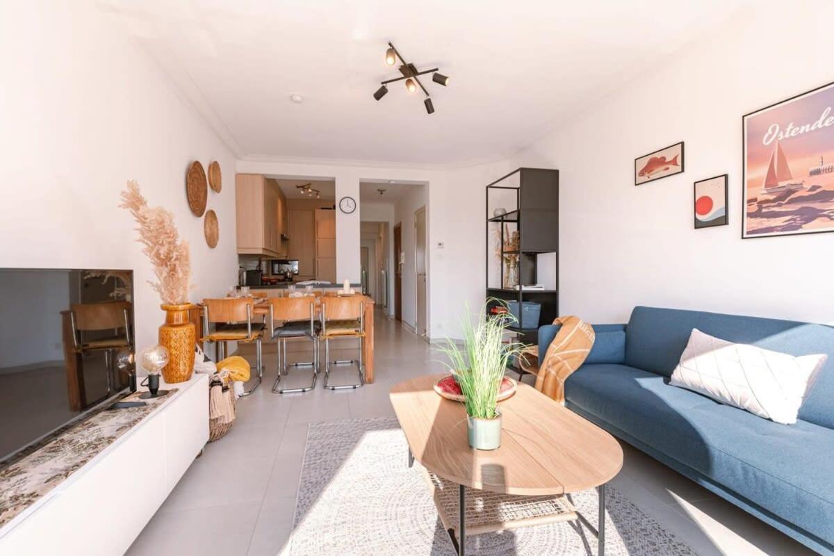 אוסטנדה Huswell - Lovely, Sunny Flat Just Near The Beach And The Sea מראה חיצוני תמונה